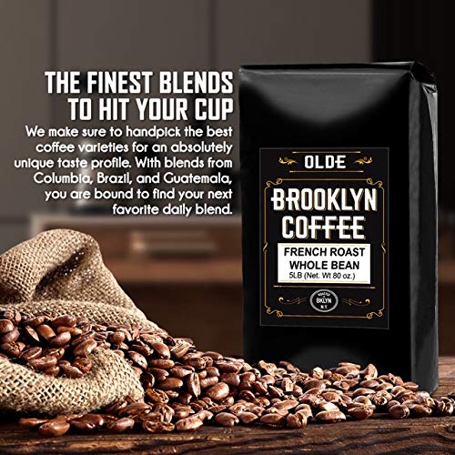FRENCH ROAST Whole Bean Coffee 5-LB PACK